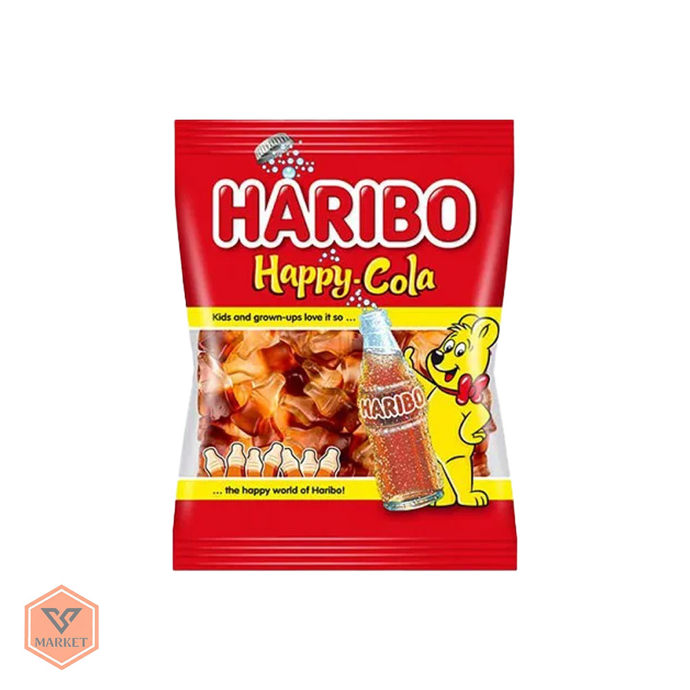 پاستیل هاریبو کولا Haribo Happy Cola | خرید پاستیل خارجی اصل