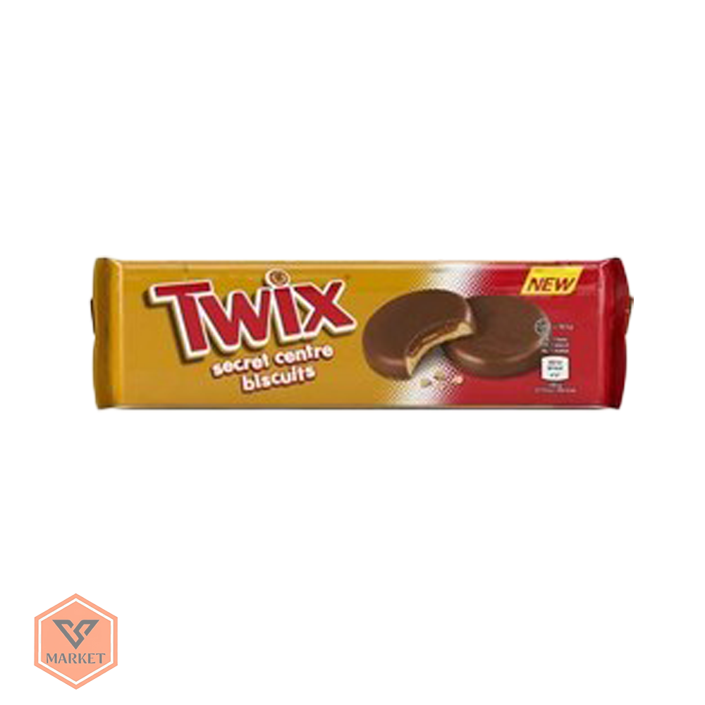 بیسکویت تویکس با مغز پنهان (Twix Secret Centre Biscuits)؛ تردی
