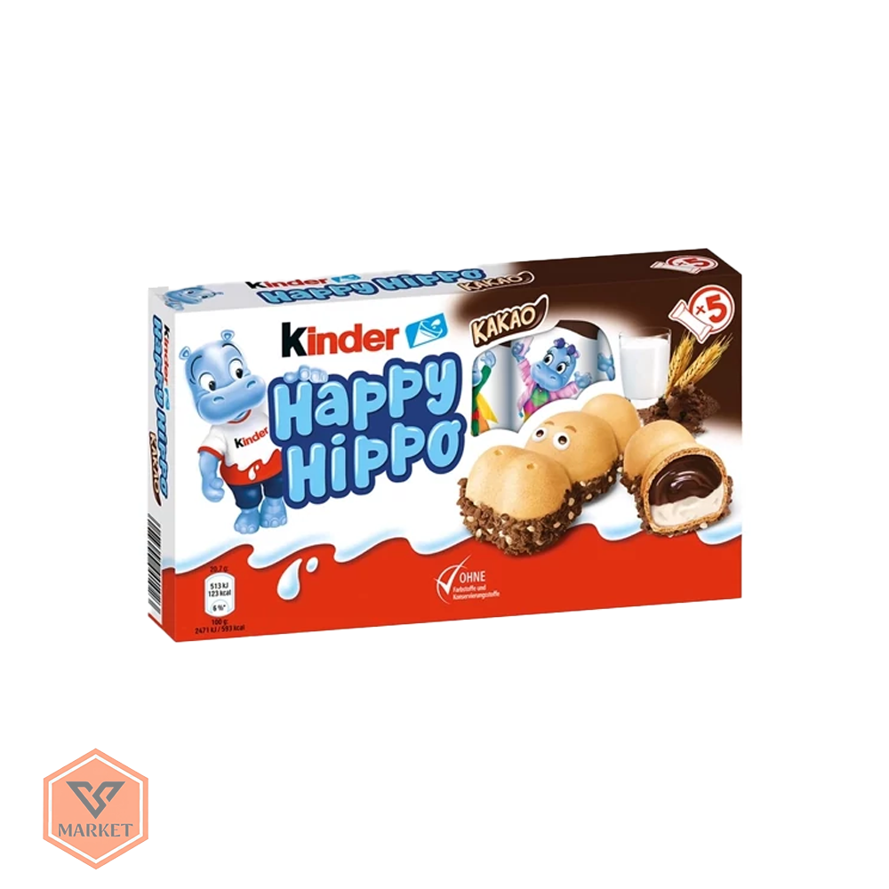 بیسکویت شکلاتی کیندر هپی هیپو (Kinder Happy Hippo) مدل