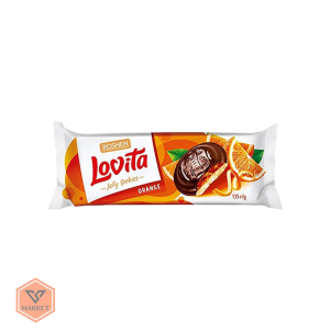 بیسکویت ژله ای روشن لوویتا با طعم پرتقال و