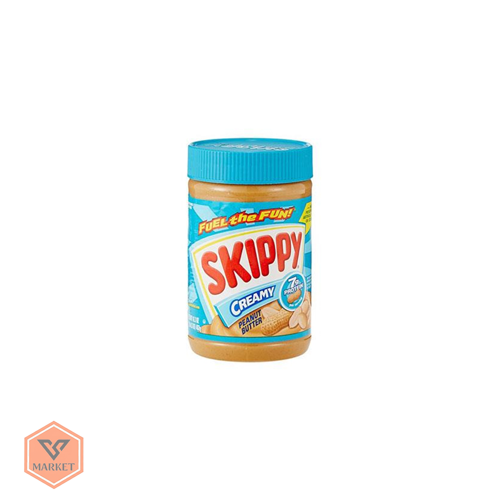 کره بادام زمینی نرم و مخملی اسکیپی (Skippy Creamy