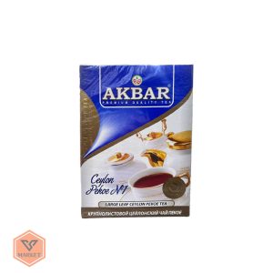 خرید چای سیاه اکبر مدل پکو Ceylon Pekoe No.1 اصل سیلان | چای