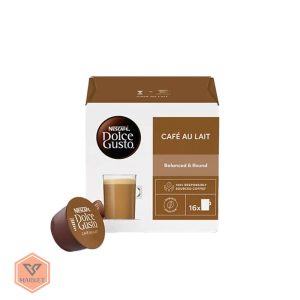 خرید کپسول قهوه نسکافه دولچه گوستو مدل کافه اوله (Café au Lait) |