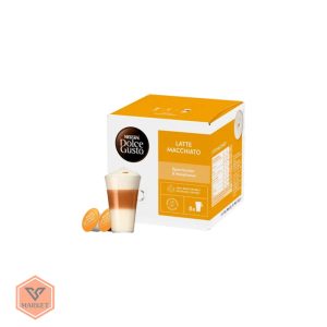 خرید کپسول قهوه نسکافه دولچه گوستو مدل لاته ماکیاتو (Latte