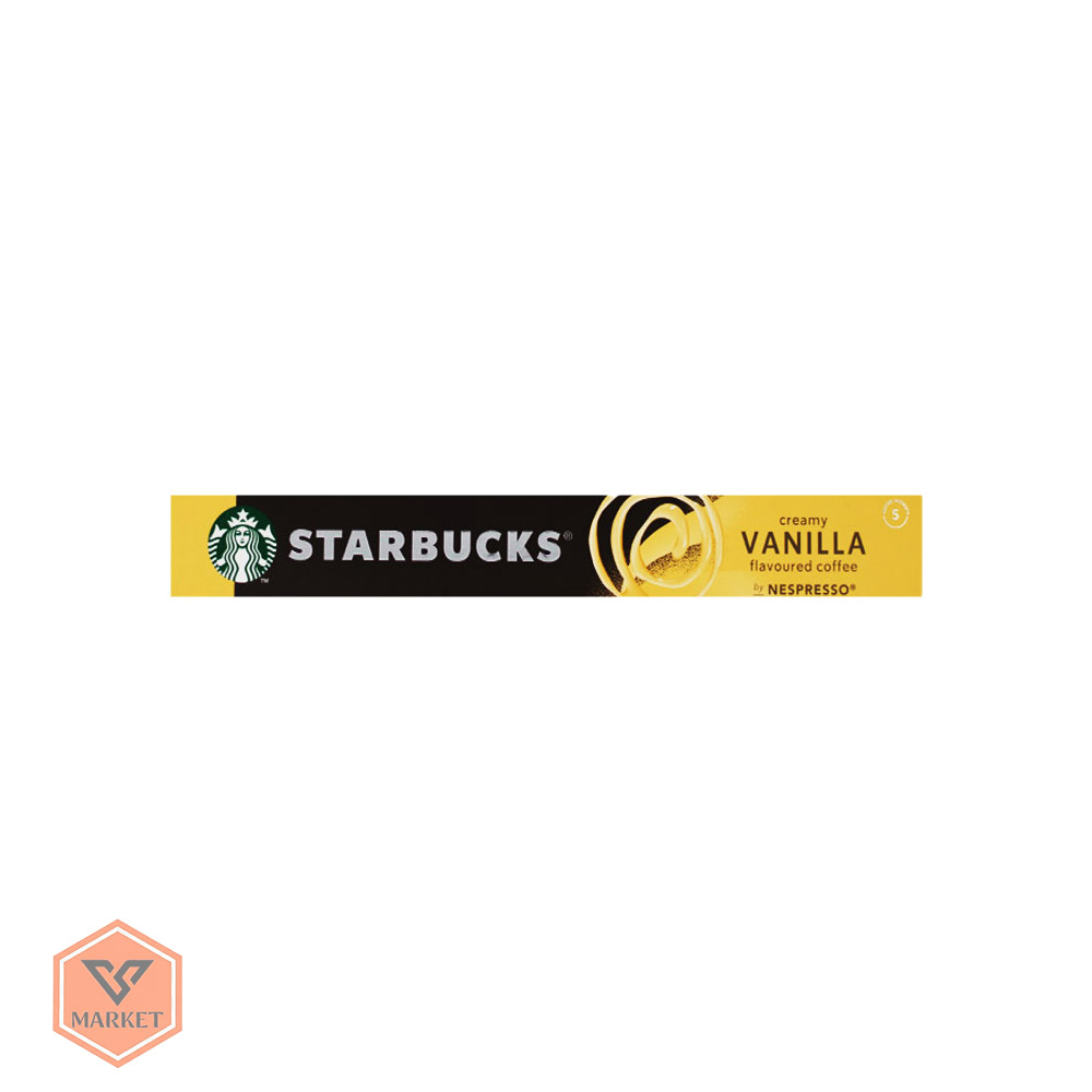 خرید کپسول قهوه نسپرسو استارباکس مدل کریمی وانیلا (Starbucks Creamy Vanilla) | طعم وانیل