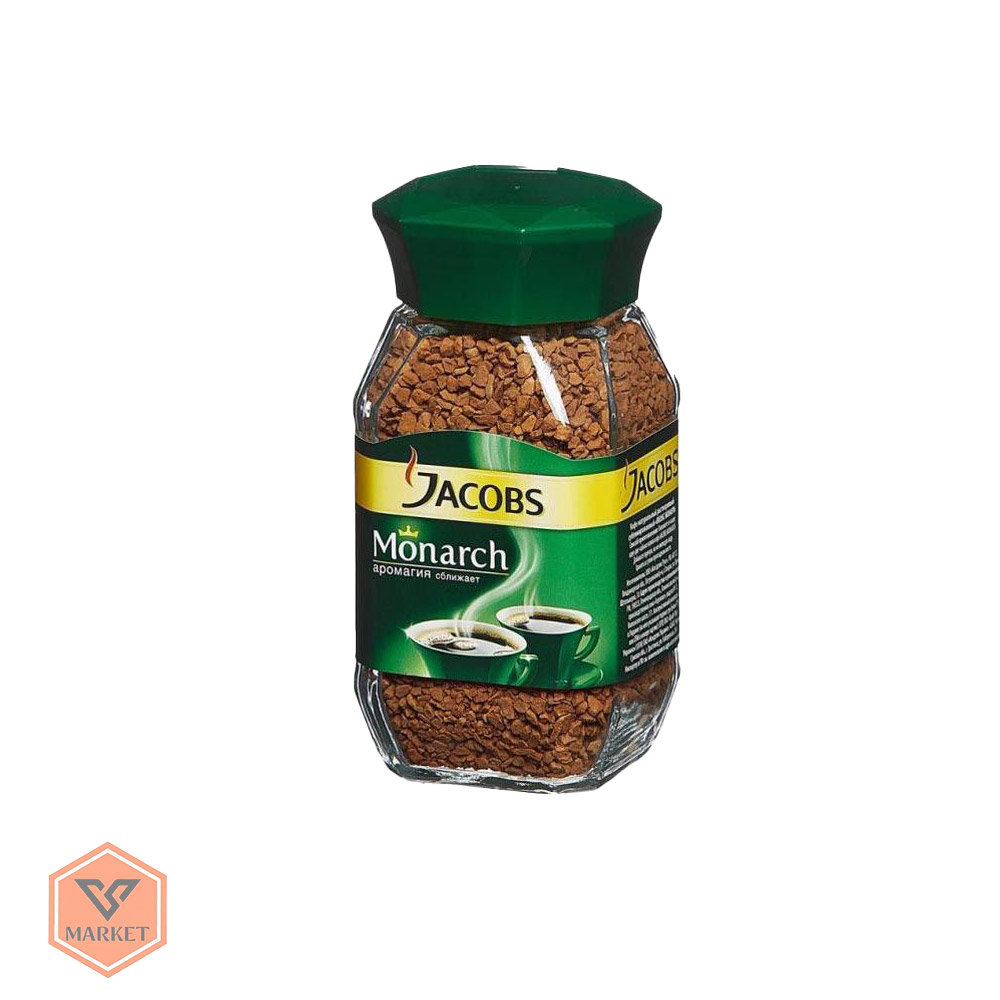 خرید قهوه فوری جاکوبز مدل مونارک (Jacobs Monarch) | شیشه‌ای اصل