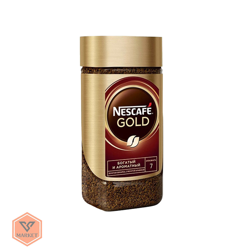 خرید قهوه فوری نسکافه گلد (Nescafe Gold) | رست طلایی با پودر عربیکا |