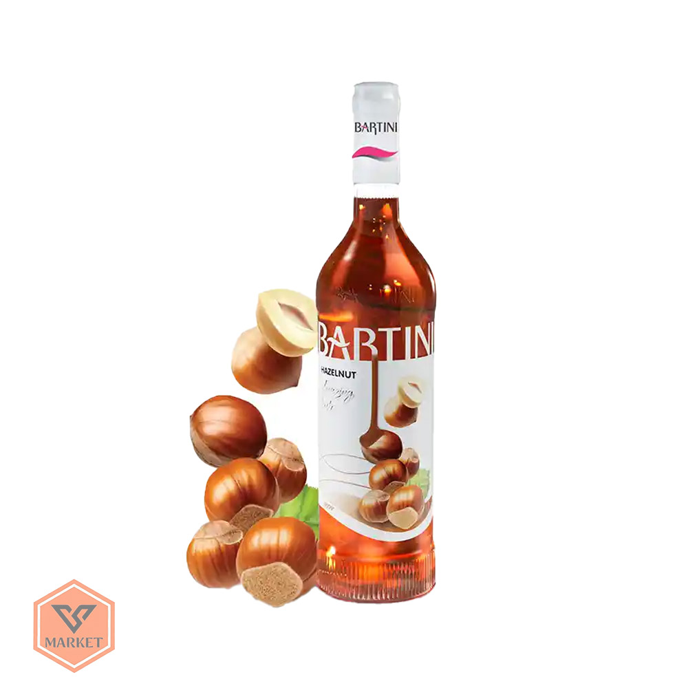 سیروپ فندق بارتینی (Bartini Hazelnut) – جادوی عطر آجیل در قهوه و دسر