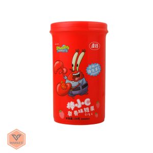 دراژه آبنباتی آقای خرچنگ طعم توتفرنگ