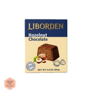 خرید شکلات دست‌ساز فندقی لیبوردن (Liborden Hazelnut