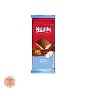 🍫 تبلت شکلات شیری نستله با مغزی نارگیل و ویفر