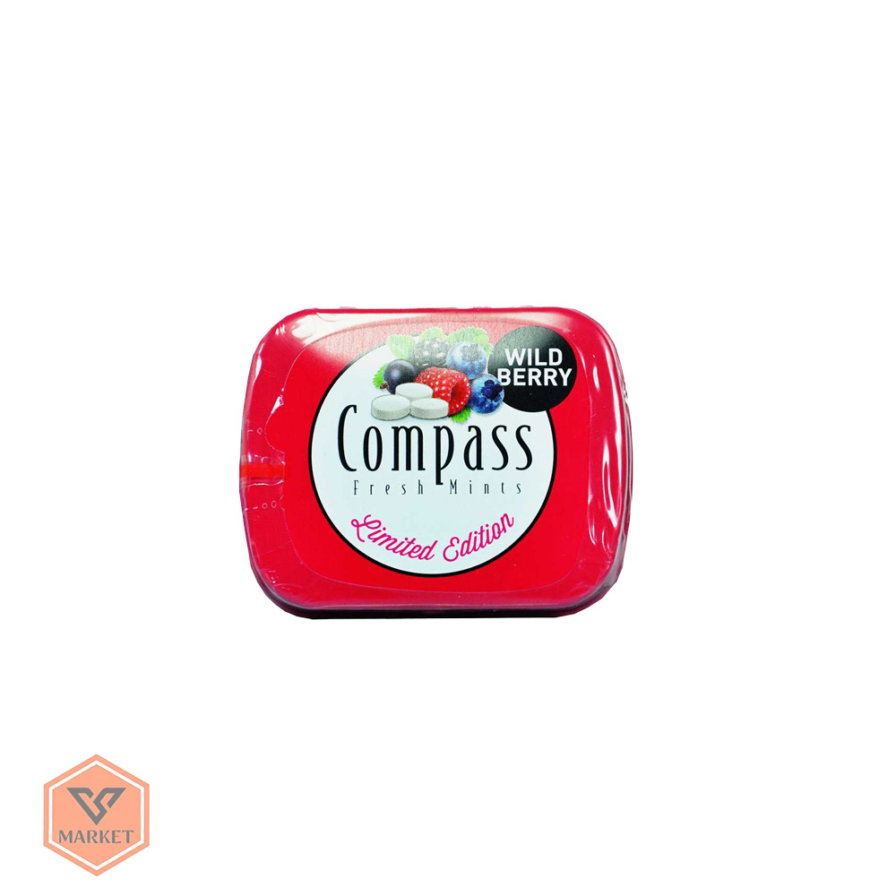 خوشبوکننده دهان کامپس (Compass) طعم توت وحشی