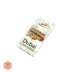 خرید شکلات دبی آکای با مغز پسته و کادایف (Akai Dubai Chocolate)