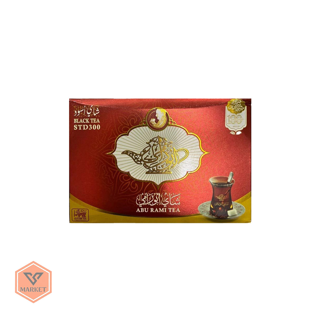 چای سیاه سیلان ابو رامی گرید استیدی ۳۰۰ (Abu Rami Black Tea STD 300) - اصیل، قوی و