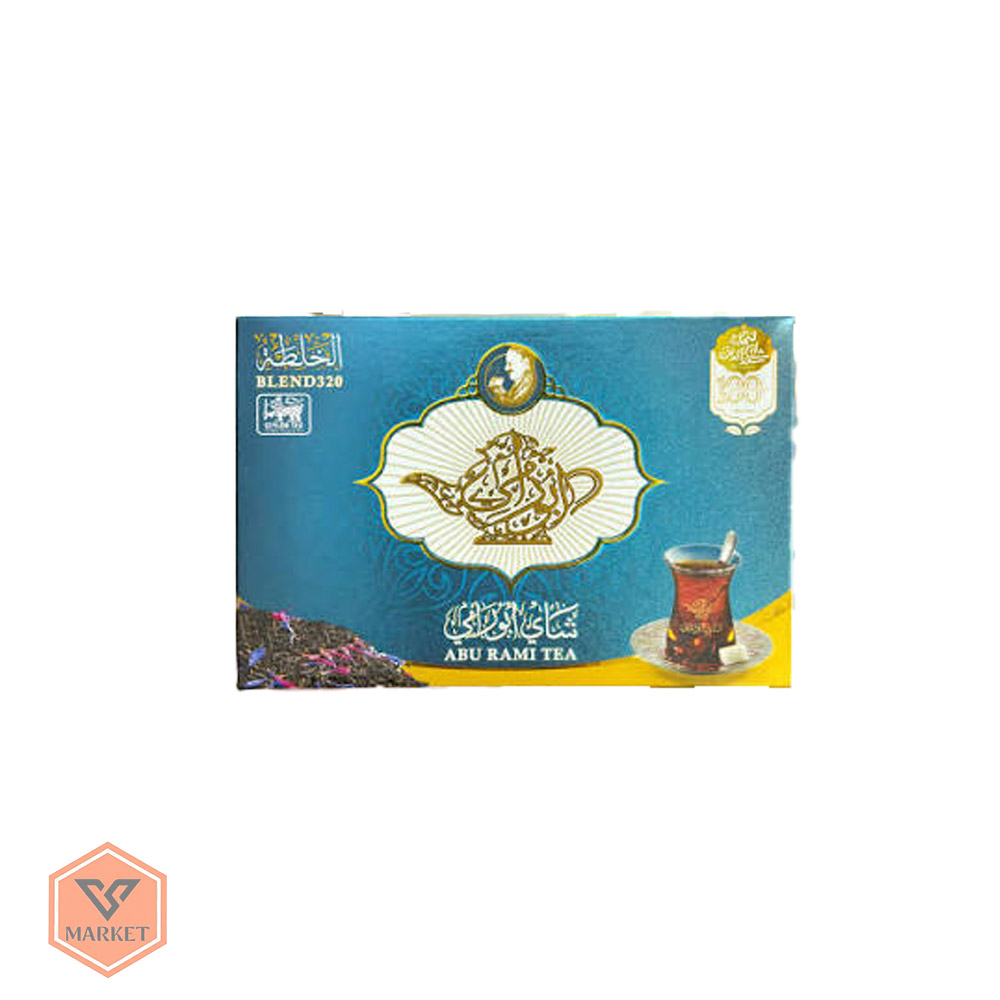 چای سیاه خالص سیلان ابو رامی مدل خلطه کد ۳۲۰ (Abu Rami Tea Blend