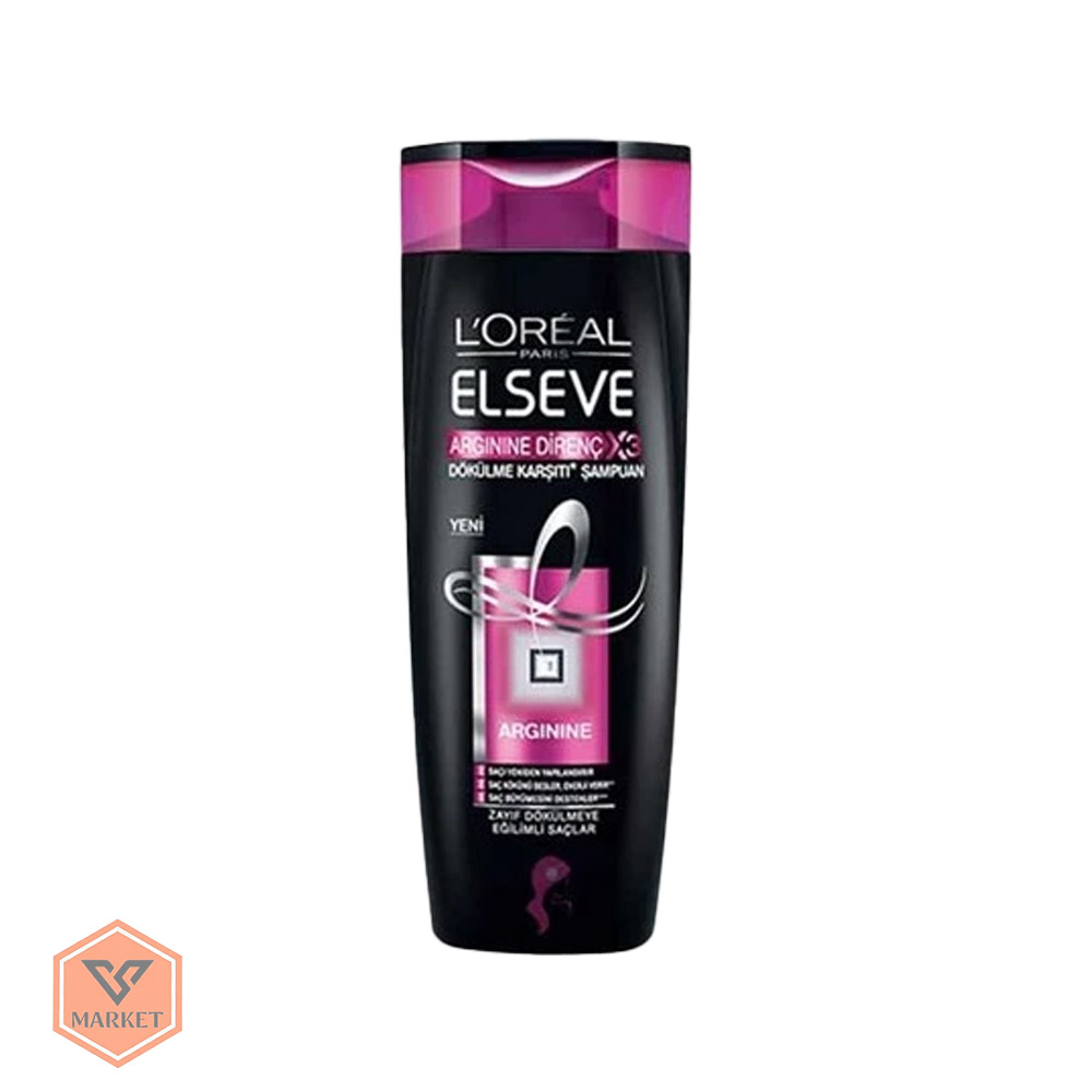 شامپو ضد ریزش لورال السیو (L’Oréal Elseve) مدل Arginine Direnç X3 -