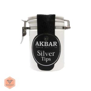 چای لوکس اکبر مدل سیلور تیپس (Akbar Silver Tips) – چای سفید سوزنی
