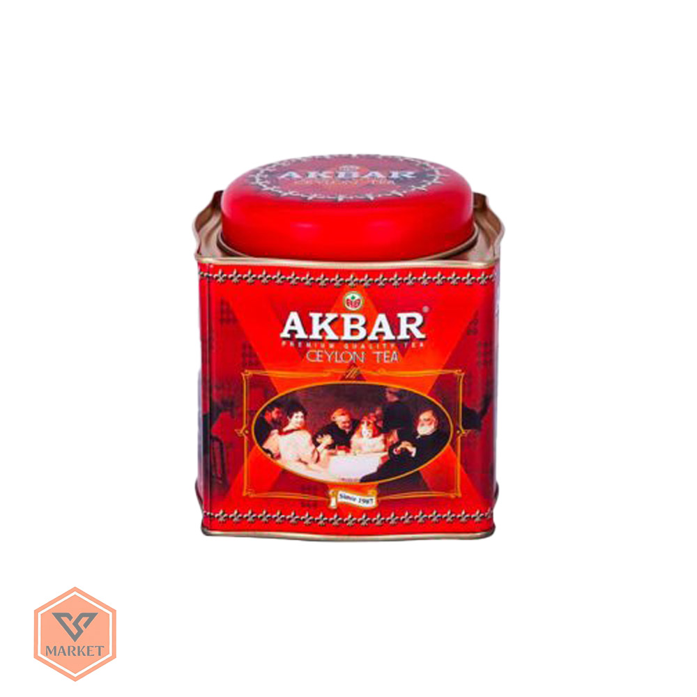 چای سیاه اکبر مدل قرمز (Akbar Red Ceylon Tea)